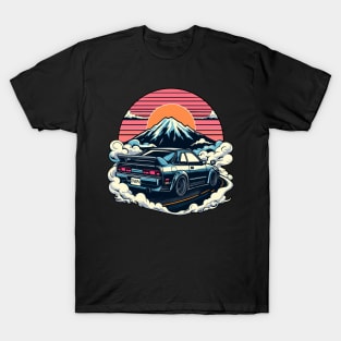 JDM car Japanese Retro Car Racing Drifting Legend Tuning T-Shirt